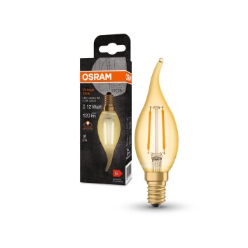 Illuminazione Osram E14 LED 1.5 Watt Bianco caldo 120 Lumen