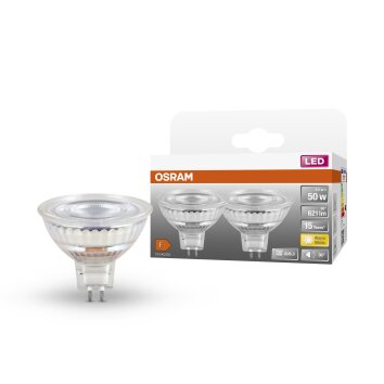 Illuminazione Osram LED 6.5 Watt Bianco caldo 621 Lumen