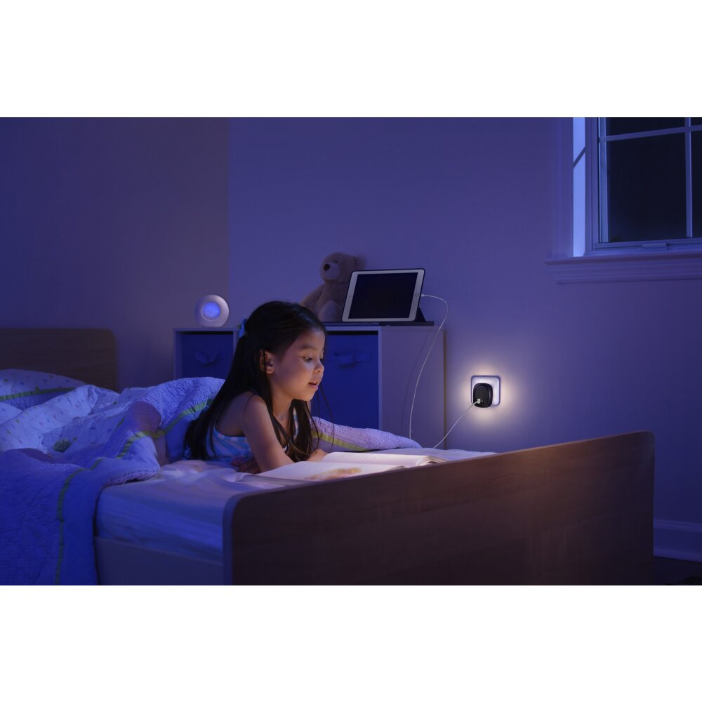 Illuminazione Ledvance Lunetta Lampade con presa elettrica LED Nero, 1-Luce, Sensori di movimento