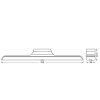 Illuminazione Ledvance Led Illuminazione sottopensile LED Bianco, 1-Luce