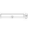 Illuminazione Ledvance Led Illuminazione sottopensile LED Bianco, 1-Luce