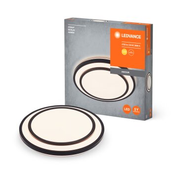 Illuminazione Ledvance Orbis Plafoniera LED Nero, 1-Luce