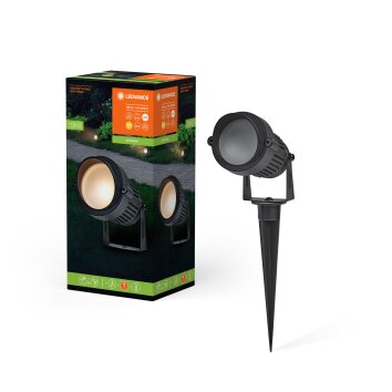 Illuminazione Ledvance Endura Faretto da giardino LED Nero, 1-Luce