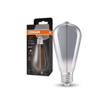 Illuminazione Osram E27 LED 2.2 Watt Bianco caldo 60 Lumen