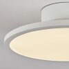 Rishult Plafoniera LED Bianco, 1-Luce