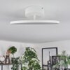 Rishult Plafoniera LED Bianco, 1-Luce