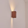 Hoods Lampada da parete per esterno, Lampade Up & Down, Applique LED Ruggine, 1-Luce