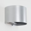 Tamarin Lampada da parete per esterno, Lampade Up & Down, Applique LED Argento, 1-Luce