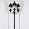 Etoe Lampione multibraccia, Illuminazione viale Nero, 3-Luci