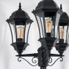 Etoe Lampione multibraccia, Illuminazione viale Nero, 3-Luci