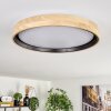 Melstad Plafoniera LED Écru, Nero, Bianco, 1-Luce