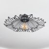 Cristelo Plafoniera Nero, 1-Luce