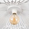 Cristelo Plafoniera Bianco, 1-Luce