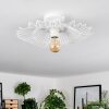 Cristelo Plafoniera Bianco, 1-Luce