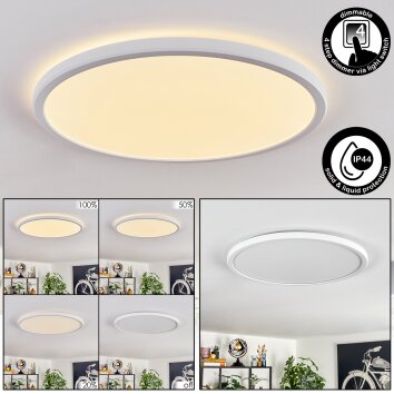 Endrup Plafoniera LED Bianco, 1-Luce