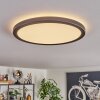 Endrup Plafoniera LED Nero, 1-Luce