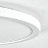 Endrup Plafoniera LED Bianco, 1-Luce