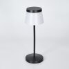 Algeraz Lampada da tavolo per esterno, Lampada da tavolo LED Nero, 1-Luce