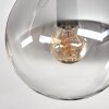 Gastor Plafoniera, Lampada a sfera Ambrato, Chiaro, Grigio fumo, 6-Luci