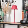 Asen Lampada da tavolo per esterno, Lampada da tavolo LED Fucsia, 1-Luce