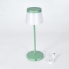 Algeraz Lampada da tavolo per esterno, Lampada da tavolo LED Verde, 1-Luce