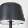 Asen Lampada da tavolo per esterno, Lampada da tavolo LED Nero, 1-Luce