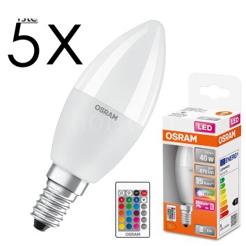 E14 LED 4.5 Watt Bianco caldo dimmerabile 250 Lumen