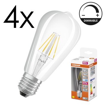 E27 LED 5.8 Watt Bianco neutro dimmerabile 806 Lumen