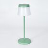 Algeraz Lampada da tavolo per esterno, Lampada da tavolo LED Verde, 1-Luce