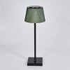 Longchamps Lampada da tavolo per esterno, Lampada da tavolo LED Marrone, Verde, 1-Luce