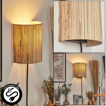 Viadores Lampade Up & Down, Applique Nero, 1-Luce