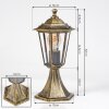 Loria Lampada con piedistallo Marrone, Oro, 1-Luce