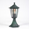 Loria Lampada con piedistallo Verde, Nero, 1-Luce