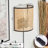 Abedim Lampade Up & Down, Applique Nero, 1-Luce