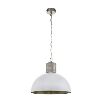 EGLO COLDRIDGE Lampadario a sospensione Grigio, 1-Luce