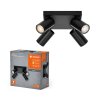 Illuminazione Ledvance Spot Plafoniera LED Nero, 4-Luci