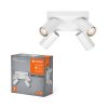 Illuminazione Ledvance Spot Plafoniera LED Bianco, 4-Luci