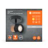 Illuminazione Ledvance Spot Plafoniera LED Nero, 1-Luce