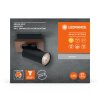 Illuminazione Ledvance Spot Plafoniera LED Aspetto del legno, Nero, 1-Luce