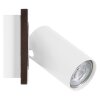 Illuminazione Ledvance Spot Plafoniera LED Aspetto del legno, Bianco, 1-Luce