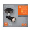 Illuminazione Ledvance Spot Plafoniera LED Nero, 1-Luce