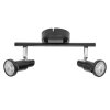 Illuminazione Ledvance Spot Plafoniera LED Nero, 2-Luci