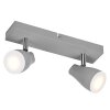 Illuminazione Ledvance Spot Plafoniera LED Grigio, 2-Luci