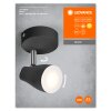 Illuminazione Ledvance Spot Plafoniera LED Nero, 1-Luce