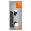 Illuminazione Ledvance Spot Plafoniera LED Nero, 2-Luci