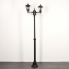 Loria Illuminazione esterna, Lampione multibraccia, Illuminazione viale Nero, 2-Luci