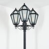 Falfosa Illuminazione esterna, Lampione multibraccia, Illuminazione viale Nero, 3-Luci