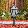 Falfosa Illuminazione esterna, Lampada con piedistallo, Illuminazione viale Nero, 1-Luce