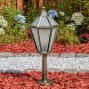 Falfosa Illuminazione esterna, Lampada con piedistallo, Illuminazione viale Nero, 1-Luce