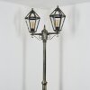 Falfosa Illuminazione esterna, Lampione multibraccia, Illuminazione viale Oro, Nero, 2-Luci